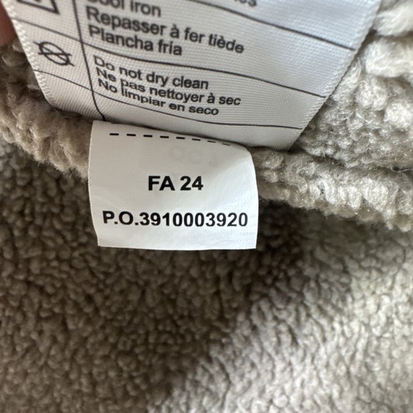 Carhartt‎ Sherpa Lined Duck Vest Brown Workwear Mock Neck Mens 2XL - Picture 11 of 14